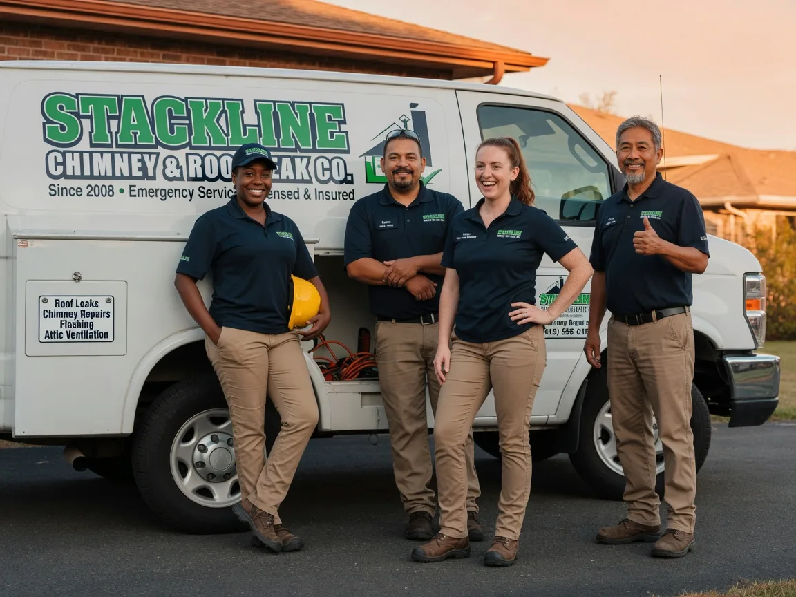 Chimney flashing repair company in Kathryn, ND